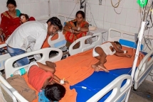 Hàng trăm trẻ Ấn Độ chết, nguy kịch do viêm não