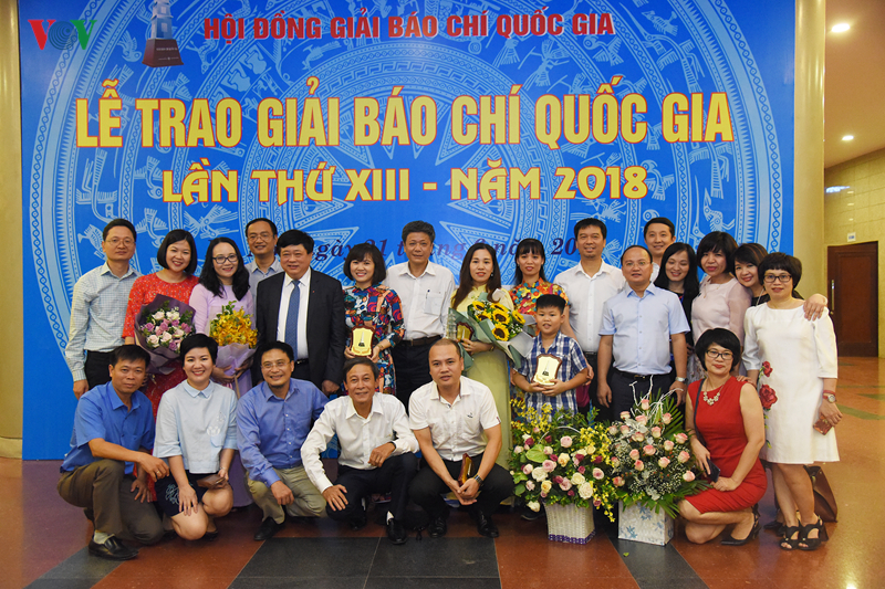 toan canh le trao giai bao chi quoc gia lan thu 13 nam 2018