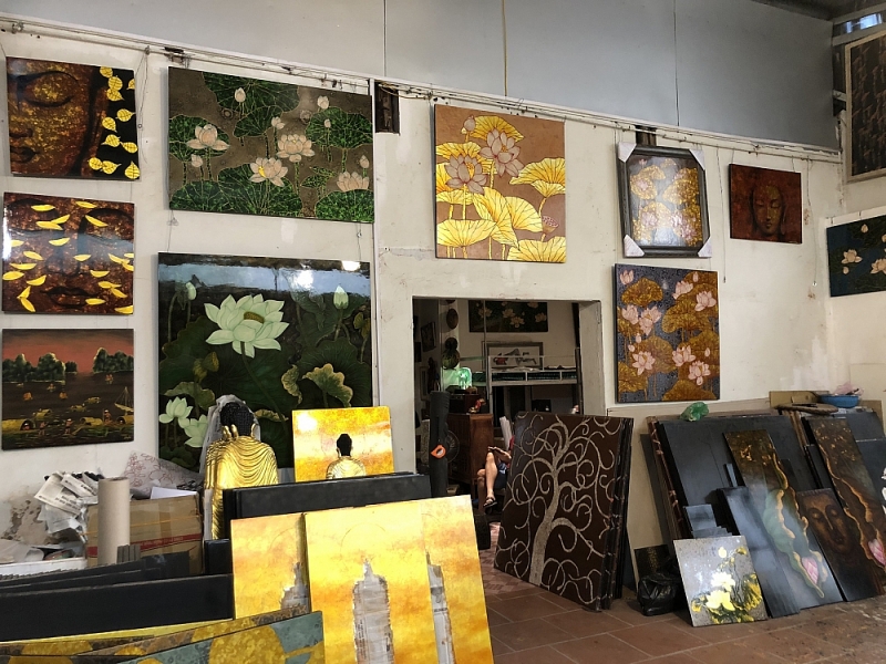 Nghệ thuật sơn mài - Để các “bảo tàng sống” không lụi tàn