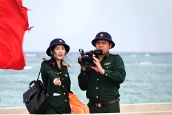 Trường Sa trong trái tim nữ nhà báo quân nhân 9X