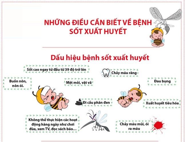 Bệnh nhân nhập viện do sốt xuất huyết gia tăng