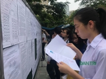 Hà Nội: Hơn 9.800 bài thi điểm 9 trở lên