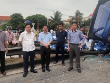 Vụ tai nạn thảm khốc tại Hải Dương: Lắp phản quang, gờ giảm tốc... tại các lối mở