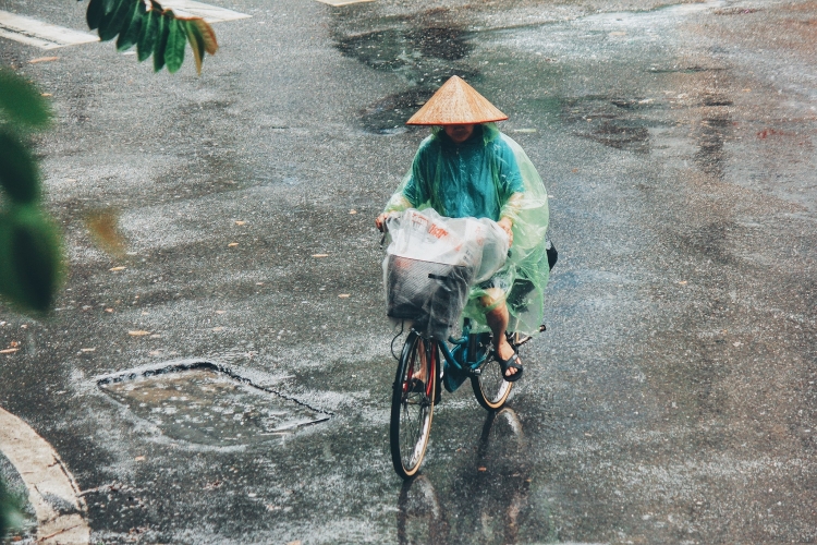 ha noi nhip song ngay mua bao