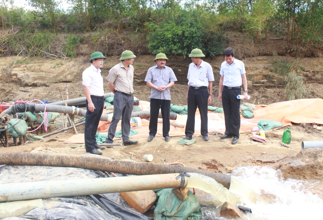 Quảng Trị xả hồ thuỷ lợi cứu hơn 30.000 hộ dân đang “khát” nước