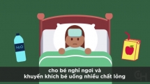 Cha mẹ cần làm gì khi con bị sốt?