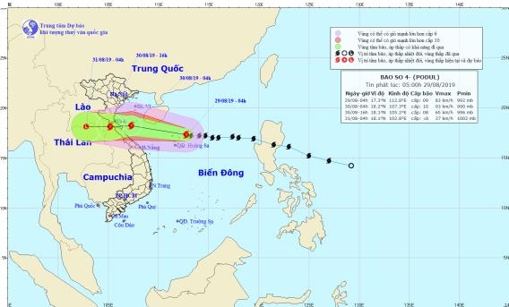 Bão số 4 nguy hiểm như thế nào?