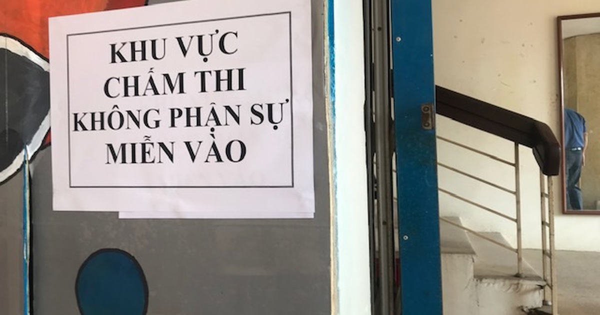 Bộ GD&ĐT: Phần mềm chấm thi đã nâng cấp để đề phòng gian lận điểm