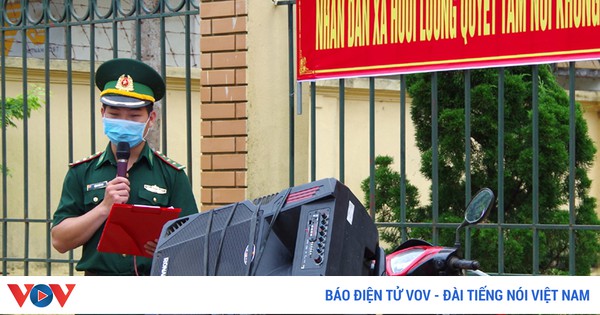 Loa phát thanh trong thế trận “vành đai xanh” chống dịch vùng biên