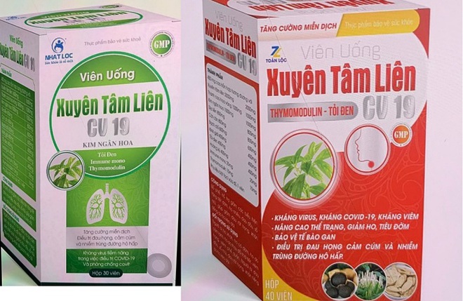 Xử lý nghiêm sản phẩm "tự công bố" hỗ trợ điều trị Covid-19