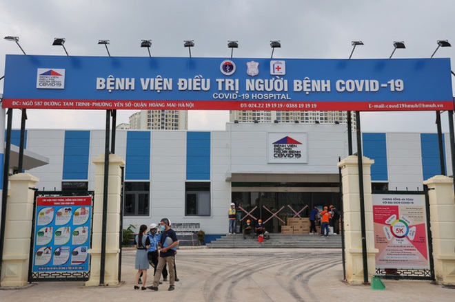 Bệnh viện 500 giường điều trị Covid-19 tại Hà Nội bắt đầu nhận bệnh nhân