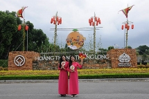 Cuối tuần, xem "Trống hội trăng thu" ở Hoàng thành Thăng Long