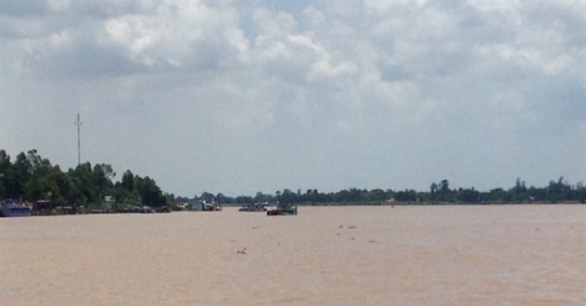 Bão số 5 làm tăng lũ đầu nguồn sông Cửu Long