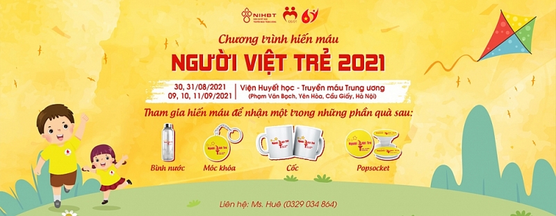Người Việt trẻ 2021: Cần thêm những cánh tay hiến máu
