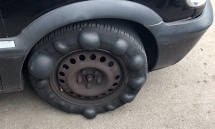 Lốp ôtô mọc đầy bong bóng