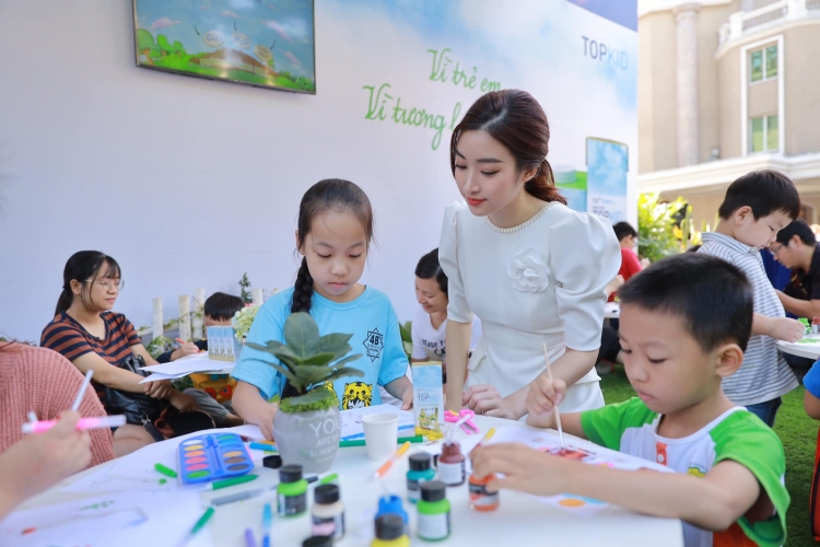 hoa hau my linh thich thu truoc y tuong vi moi truong cua thieu nhi