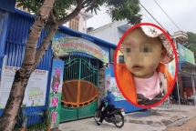 Hải Phòng: Cháu bé 14 tháng tuổi mặt bị bầm tím ngay buổi đầu tiên đến lớp