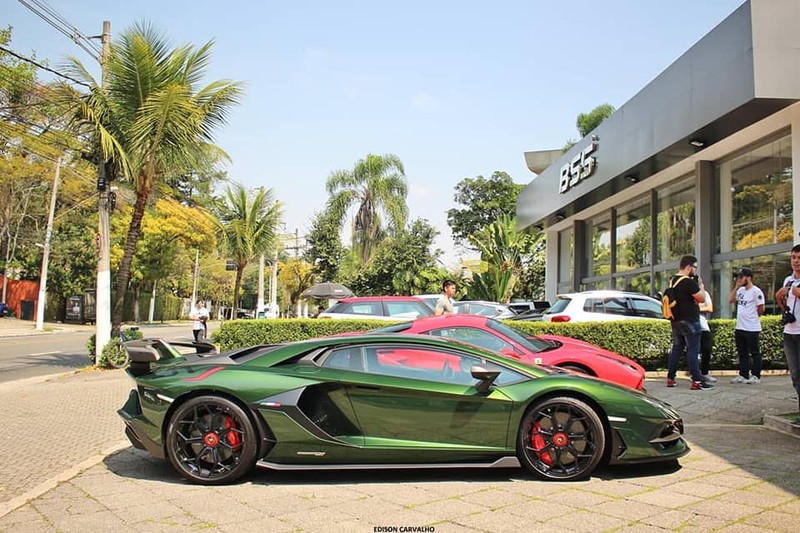 can canh mau son doc tren lamborghini aventador svj