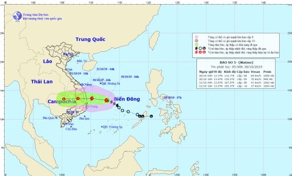 bao so 5 thang tien quang ngai khanh hoa