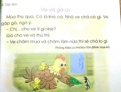 Tác giả lên tiếng về SGK Tiếng Việt 1 bị chê