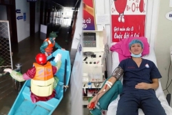 Bệnh viện khu vực miền Trung căng mình chống bão lũ, cầm cự lo máu điều trị