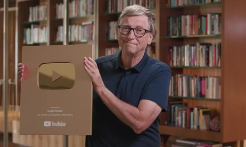 bill gates khoe nut vang sau 7 nam choi youtube