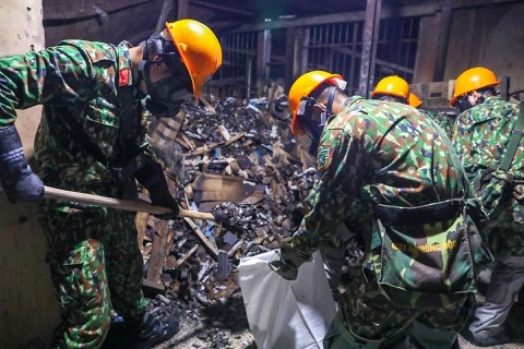 Dân Hạ Đình yêu cầu bồi thường sau vụ cháy Rạng Đông