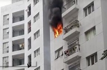 Hà Nội: Cháy lớn ở khu tái định cư Hoàng Cầu, khói bốc cao hàng chục mét