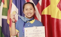Nữ sinh giành huy chương vàng khoa học quốc tế