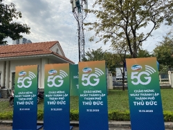 viettel cung cap dich vu 5g tai thanh pho thu duc