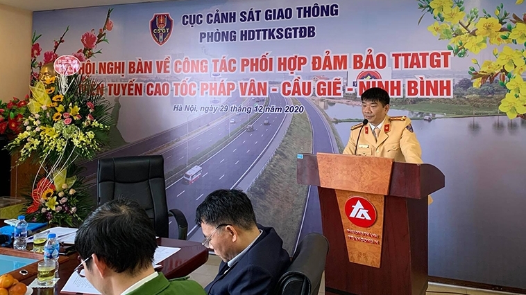 Tăng cường đảm bảo trật tự an toàn giao thông trên tuyến cao tốc Pháp Vân - Cầu Giẽ - Ninh Bình