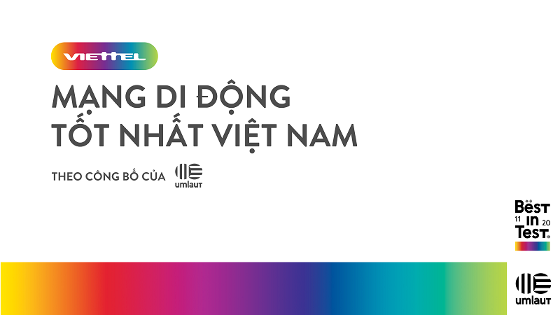 viettel duoc cong nhan la mang di dong tot nhat viet nam