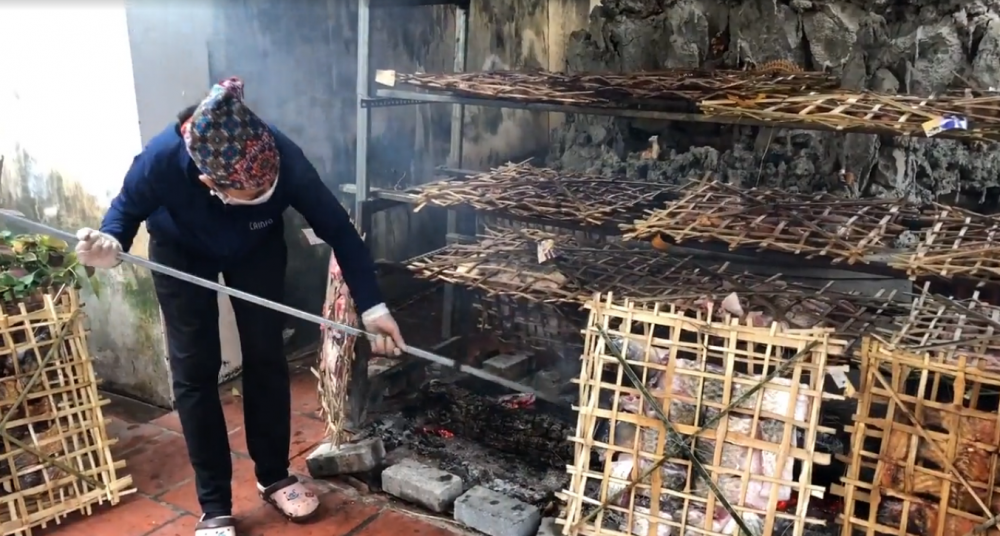 Mê Linh (Hà Nội): Độc lạ món cá hun khói Đông Cao