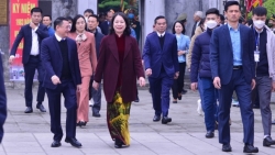 Quyền Chủ tịch nước dự lễ khai hội đền Hai Bà Trưng