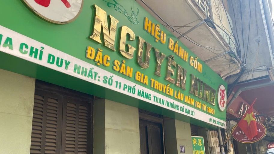 Cơ sở bánh cốm Nguyên Ninh bị phạt 40 triệu đồng