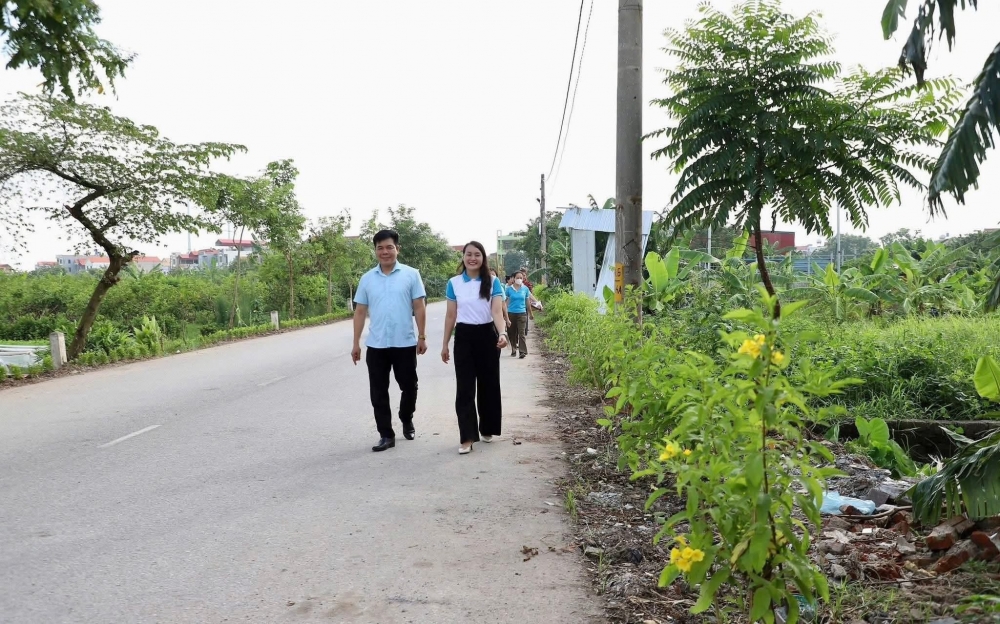 Công tác giải ngân vốn đầu tư công góp phần quan trọng làm thay đổi diện mạo xã Hồng Vân