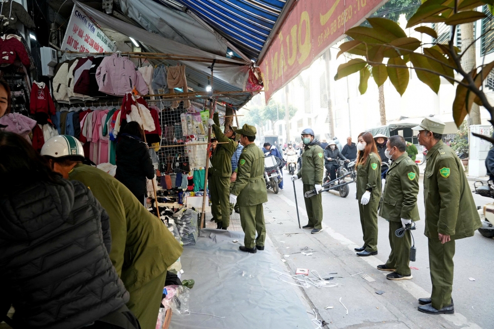 Sơn Tây tiếp tục đẩy mạnh giải quyết điểm nghẽn về trật tự đô thị