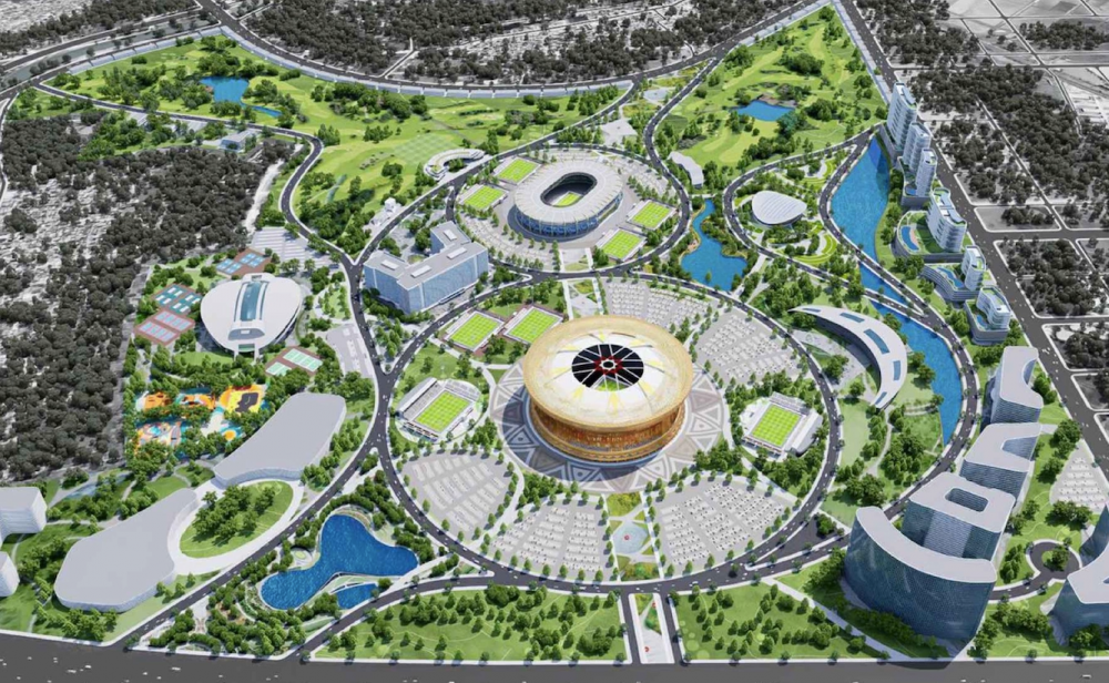 Phối cảnh Khu đô thị thể thao Olympic