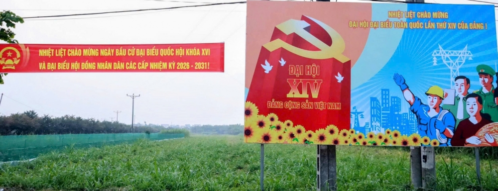 Đồng loạt chỉnh trang, trang trí đường làng ngõ xóm chào mừng Đại hội Đại biểu toàn quốc lần thứ XIV của Đảng và Tết Bính Ngọ 