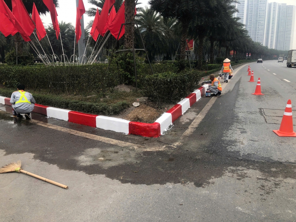 Hà Nội duy tu hệ thống kết cấu hạ tầng giao thông phục vụ Đại hội XIV của Đảng