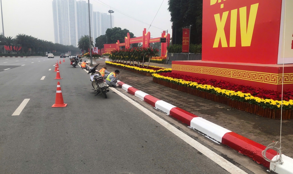 Hà Nội duy tu hệ thống kết cấu hạ tầng giao thông phục vụ Đại hội XIV của Đảng