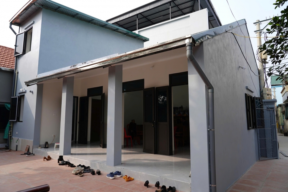 Một ngôi nhà được dựng nên từ nguồn kinh phí hỗ trợ của xã Thường Tín. Một ngôi nhà được dựng nên từ nguồn kinh phí hỗ trợ của xã Thường Tín.