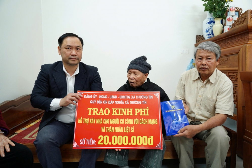 Thường Tín chăm lo cho người có công với cách mạng Thường Tín chăm lo cho người có công với cách mạng