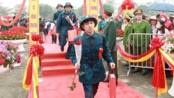 Huyện Mê Linh: 187 thanh niên tiêu biểu lên đường tòng quân