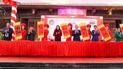 Trang trọng lễ khai bút và sản xuất các làng nghề Thường Tín