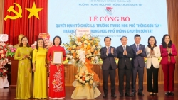 Xây dựng trường chuyên Sơn Tây thành cơ sở giáo dục mũi nhọn, chất lượng cao