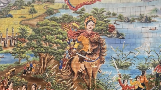 Huyền tích về nữ nguyên soái đầu tiên của nước Việt