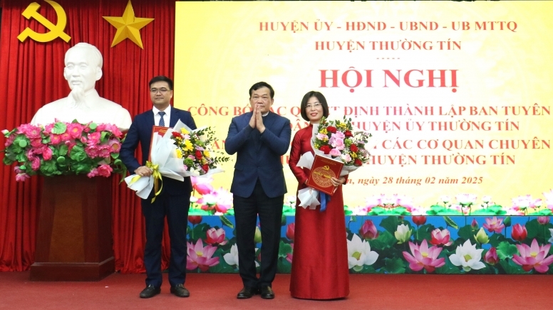 Cán bộ, Đảng viên huyện Thường Tín quyết tâm hoàn thành tốt nhiệm vụ