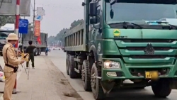 ha noi csgt phat hon 60 trieu dong doi voi xe tai coi noi thanh thung