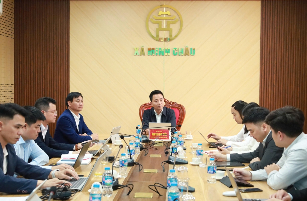 Đội ngũ lãnh đạo năng động, nhiệt huyết góp phần thay đổi diện mạo của xã Minh Châu